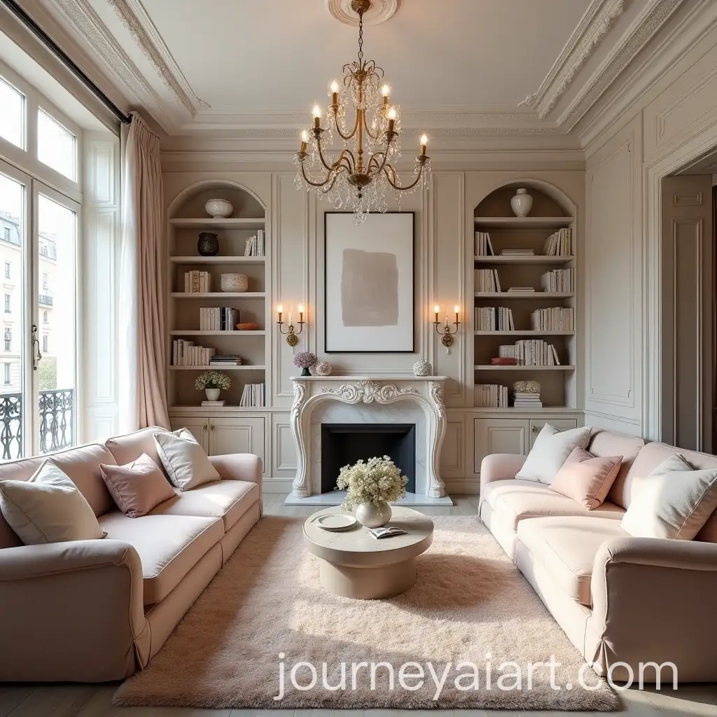 Chic-Parisian-Living-Room-with-Elegant-Vintage-and-Modern-Furniture