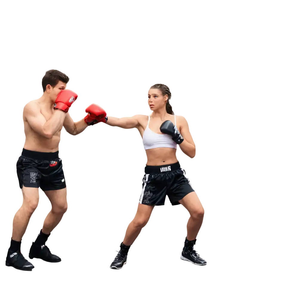 HighQuality-PNG-Image-of-Ring-Boxing-Capture-the-Action-with-Clarity