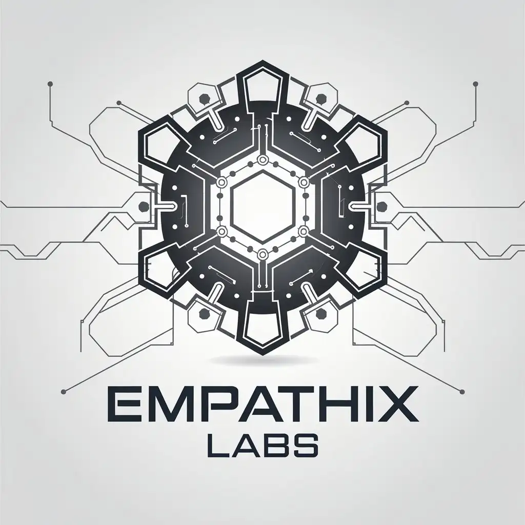 LOGO Design for Empathix Labs Futuristic Tech with Empathy Theme for the Technology Industry