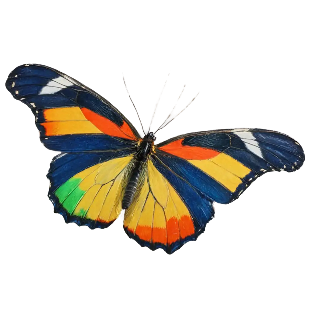 Stunning-Multicolored-Butterfly-PNG-A-Vivid-Image-for-Creative-Projects