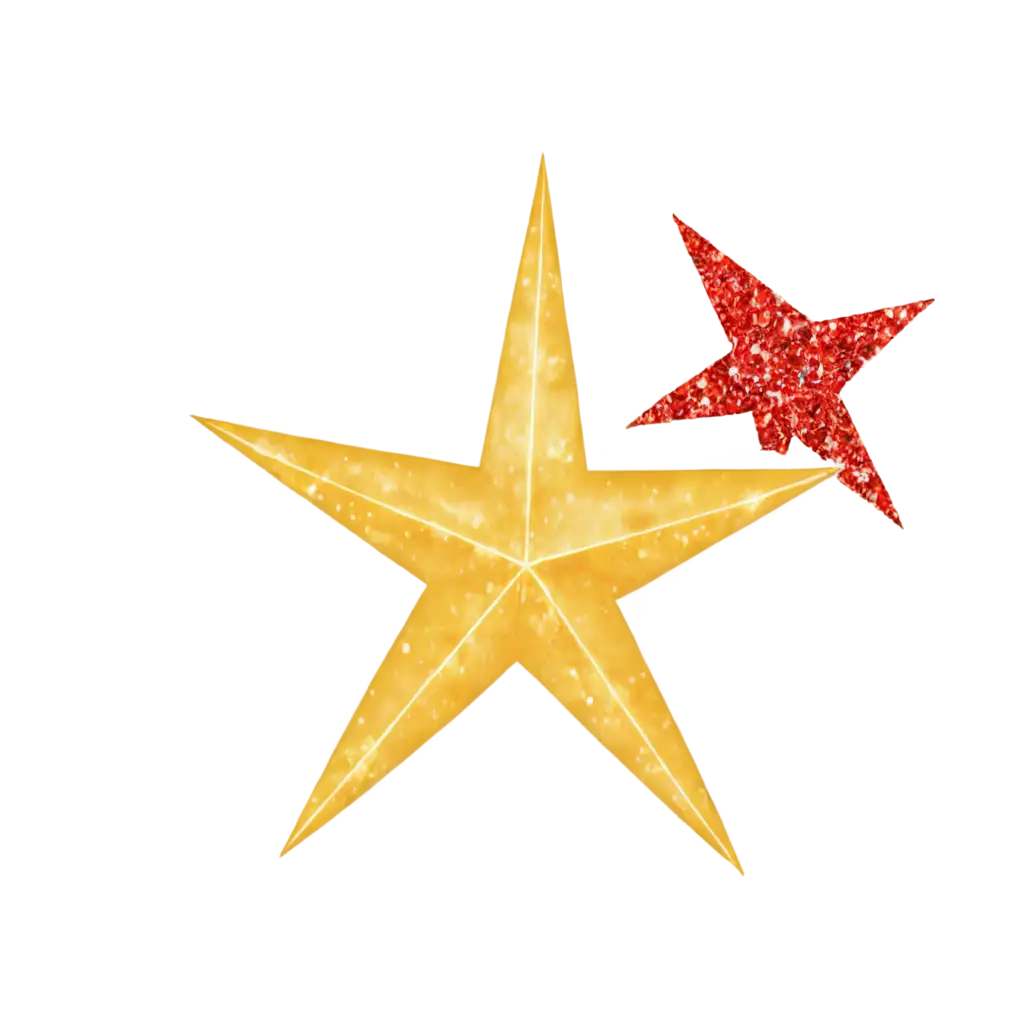 Glittering-Yellow-and-Red-Star-PNG-Image-for-Creative-Projects