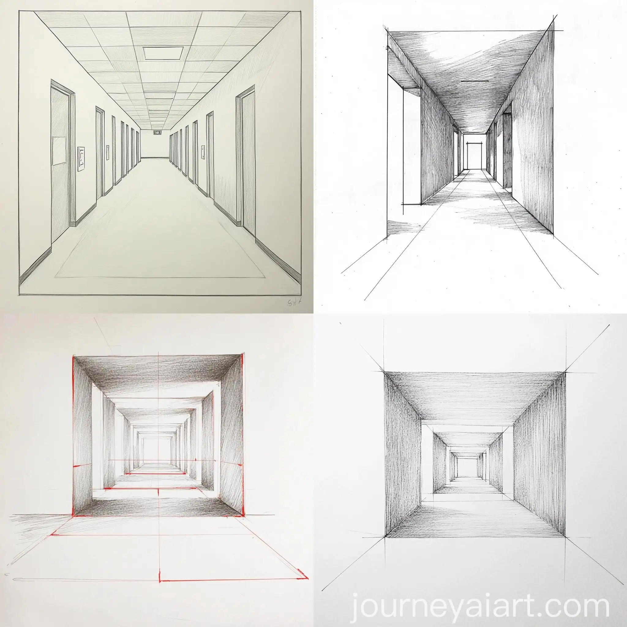 Emergency-Exit-Routes-with-Transversal-and-Fire-Alarm-Path-Sketch