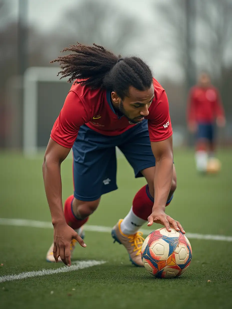 Football, whole in work