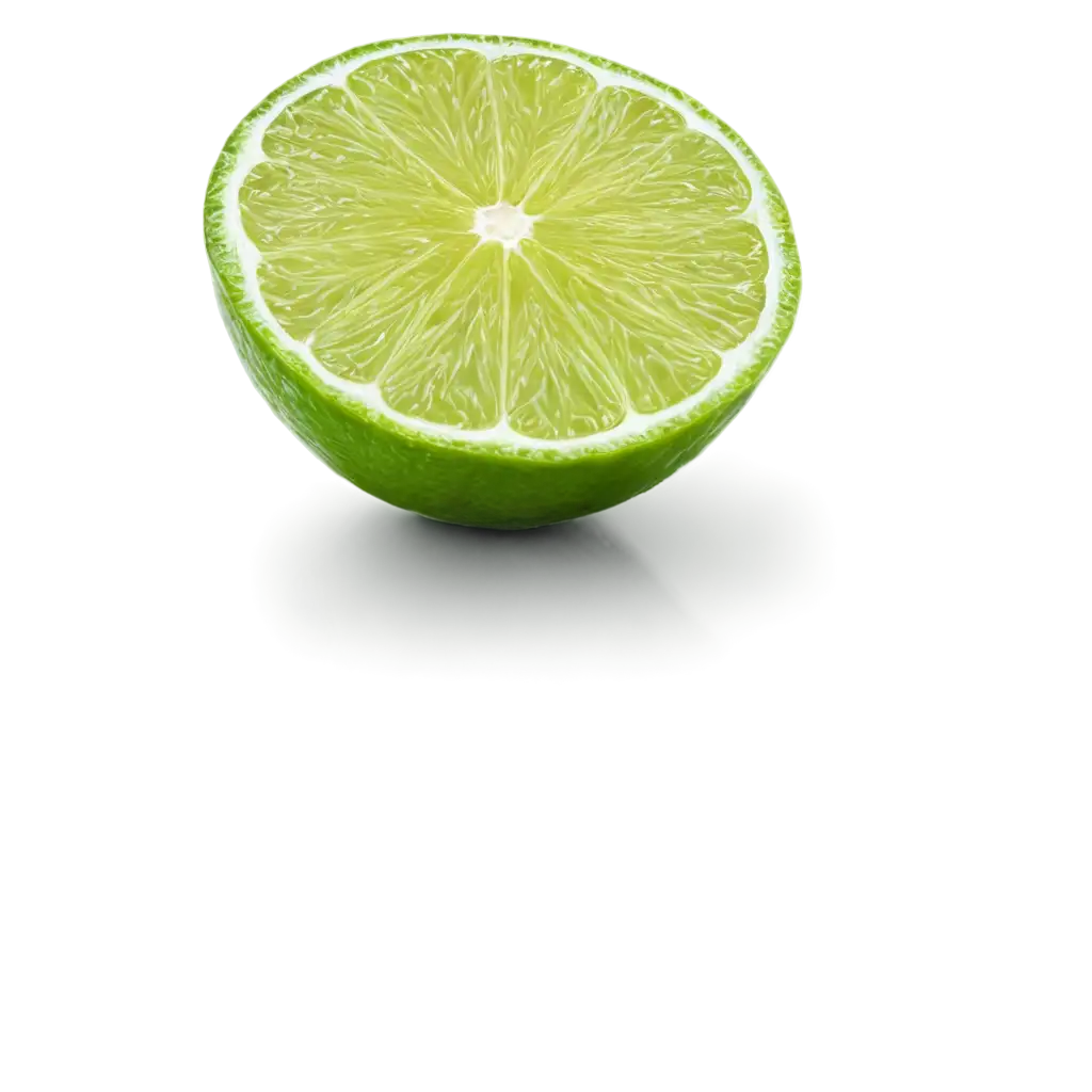 one slice of lime