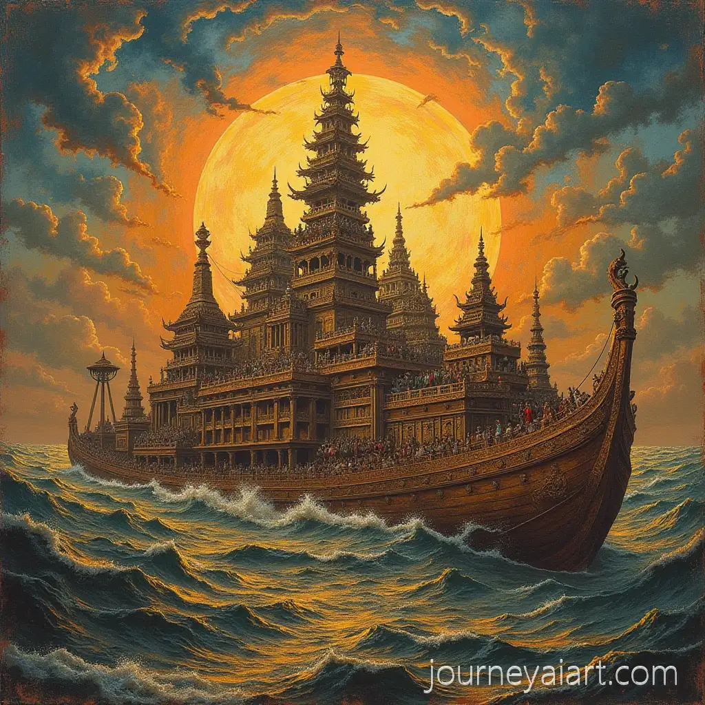 Sriwijaya-KingdomAI-Image-Prompt-Expansion-Maritime-Empire-and-Dapunta-Hyang-Sri-Jayanasas-Sacred-Journey