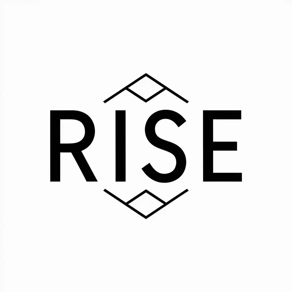 LOGO-Design-for-Rise-Elegant-Font-on-Clear-Background