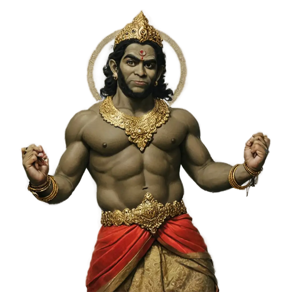 Hanuman-PNG-Image-HighQuality-Transparent-Artwork-for-Diverse-Uses