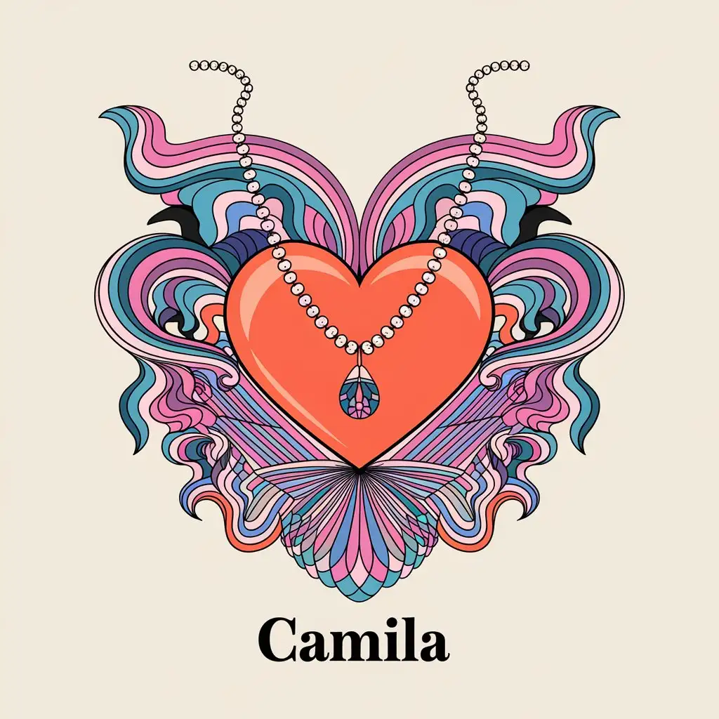 LOGO-Design-for-Camila-Elegant-Necklace-Symbol-on-Clear-Background