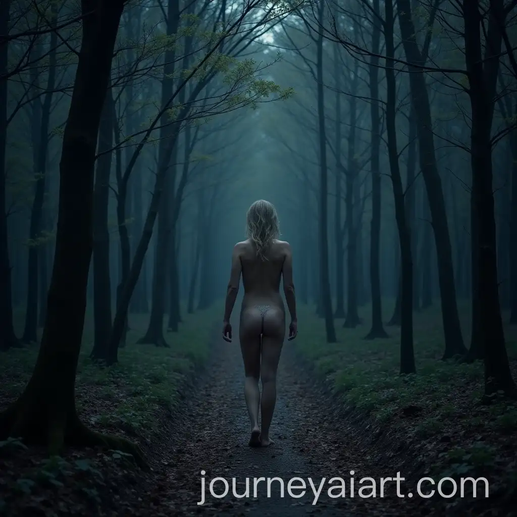 Mythical-Gods-in-a-Forest-at-Night