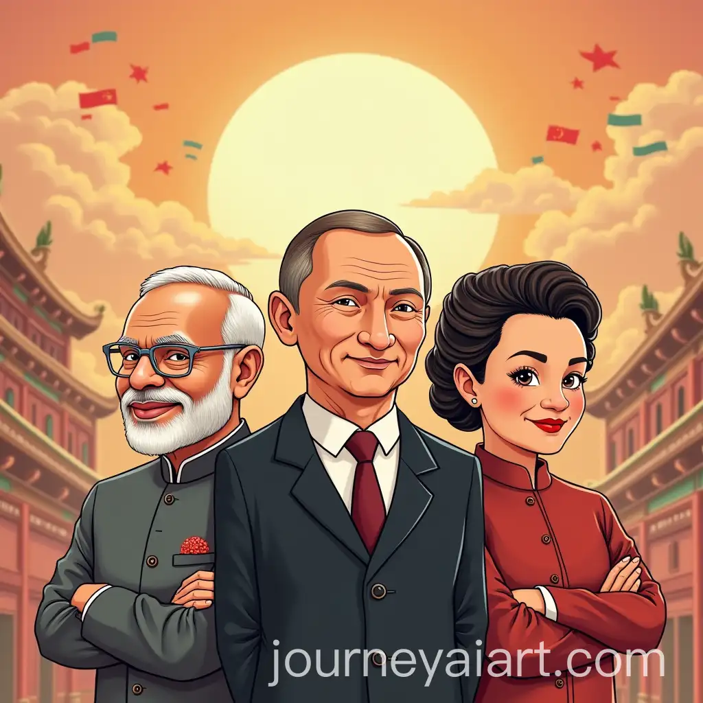 Cultural-Leaders-of-India-Russia-and-China-in-Anime-Style