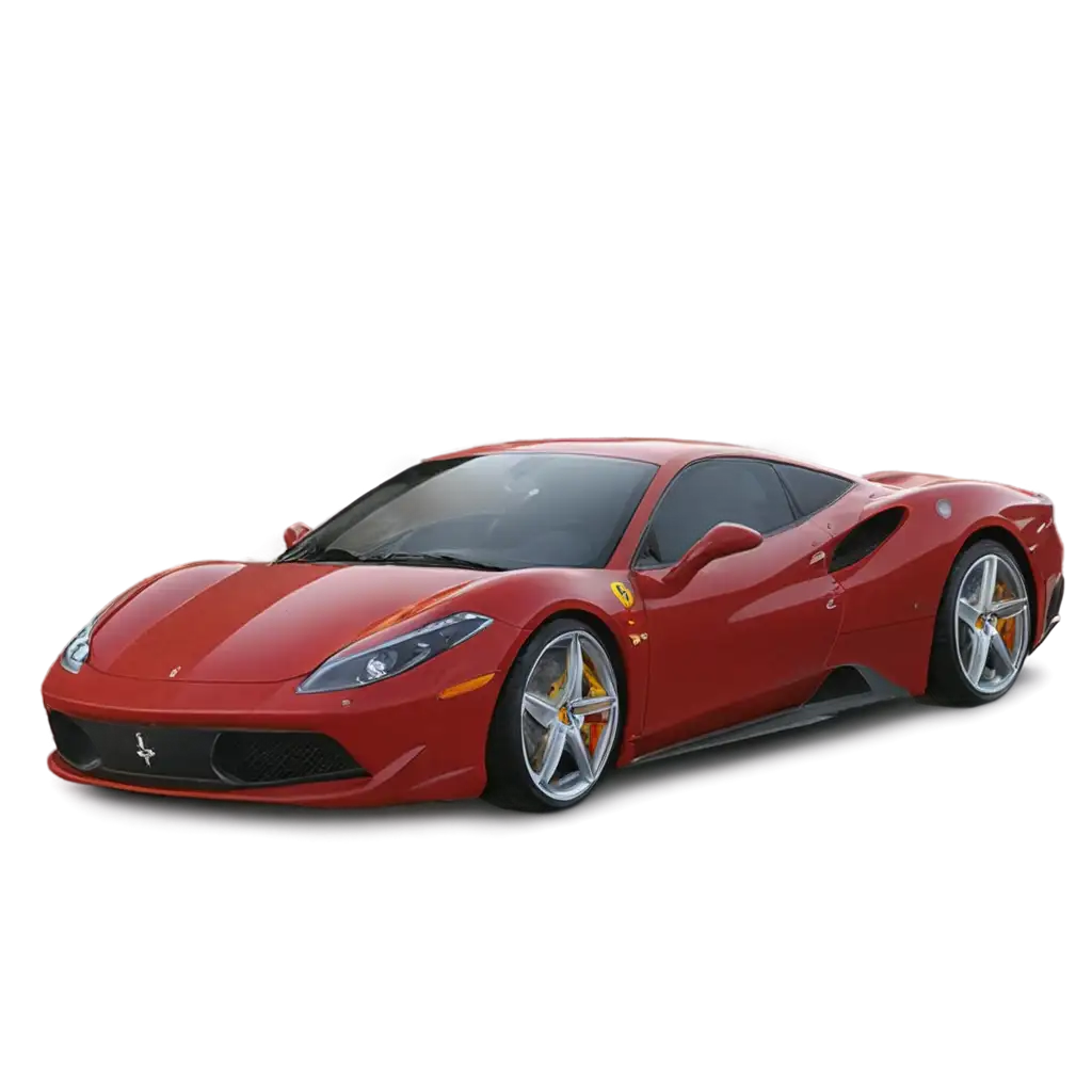 Vibrant-Farrari-Red-PNG-Image-Enhance-Your-Designs-with-Premium-Clarity