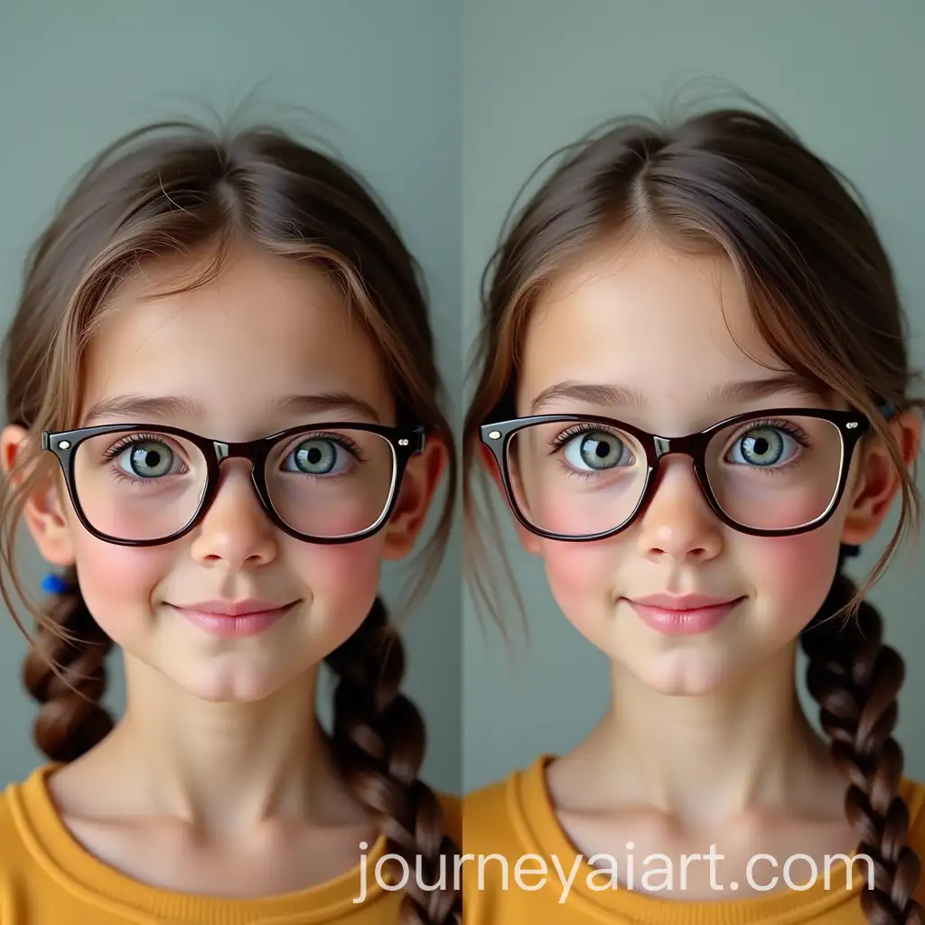 Girl-with-Glasses-and-Without-Glasses-A-Comparative-Portrait