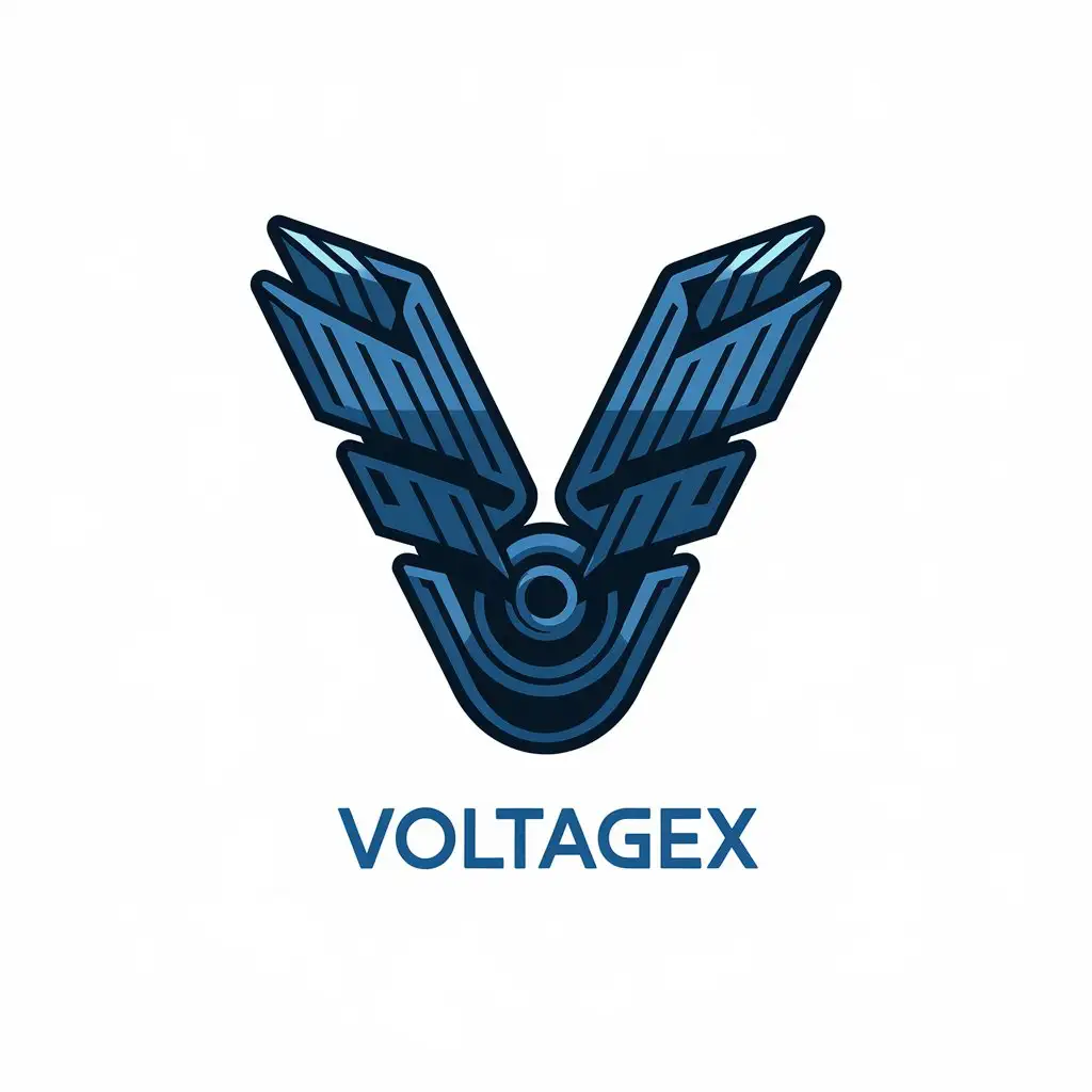 LOGO Design for VoltageX Saudiinspired VoltageX Symbol on Clear Background