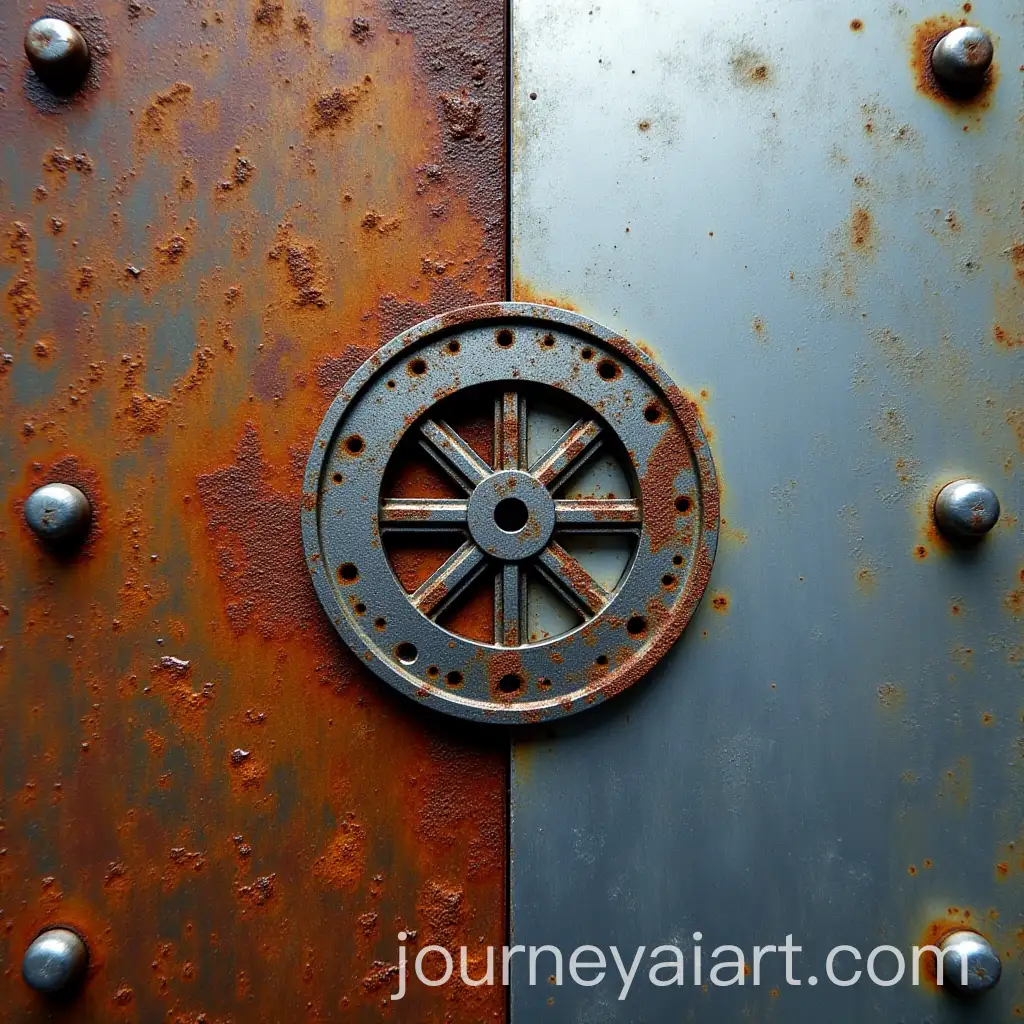 Nanotechnology-AntiCorrosion-Logo-Featuring-Rust-and-Polished-Metal-Contrast