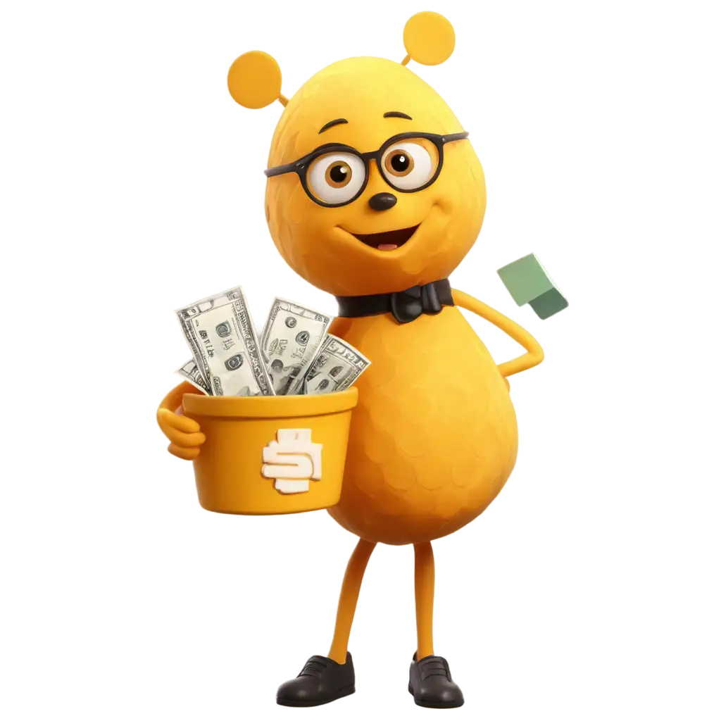 Honey-with-Money-Character-PNG-A-Sweet-Visual-Delight-for-Creative-Projects