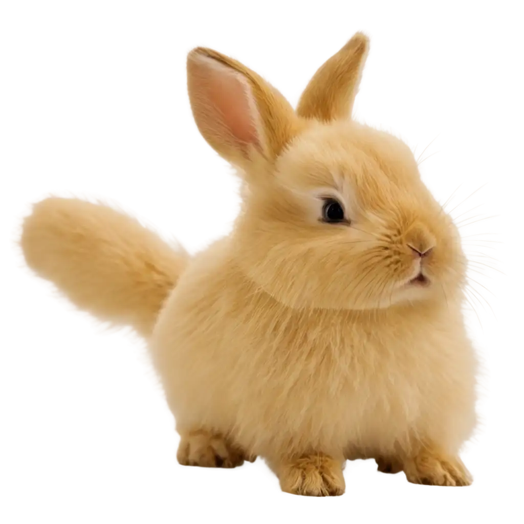 Vibrant-PNG-Image-of-a-Yellow-Rabbit-Captivating-Artistry-for-Online-Platforms