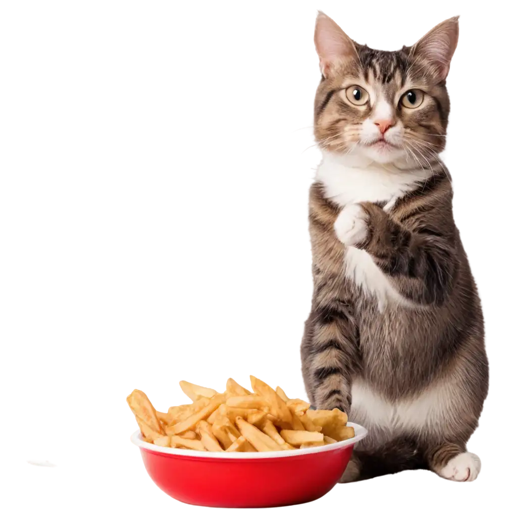 Cat-Asking-for-Food-PNG-Image-HighQuality-Transparent-Format-for-Various-Uses