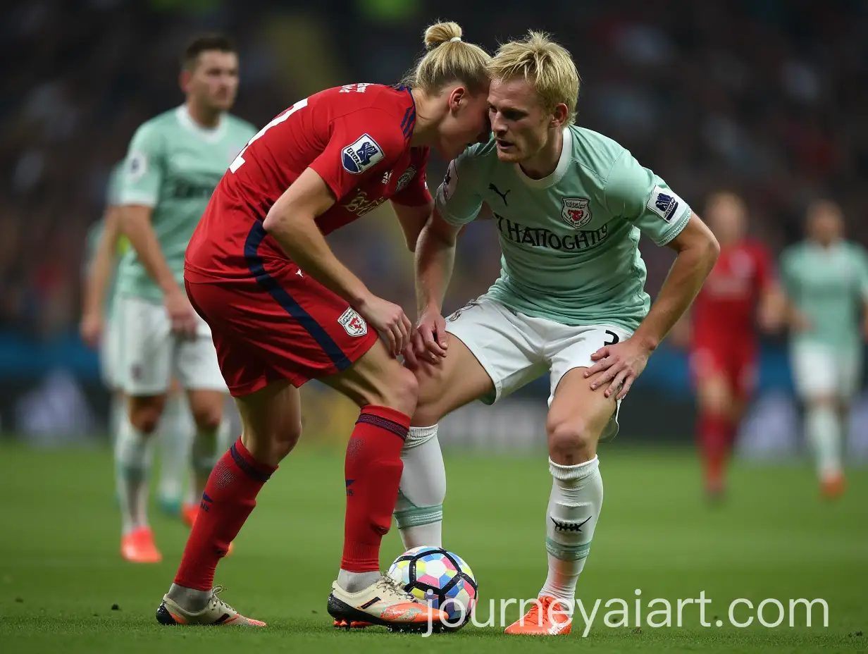Kevin-De-Bruyne-Kissing-Luka-Modrics-Foot-in-Dramatic-Soccer-Moment