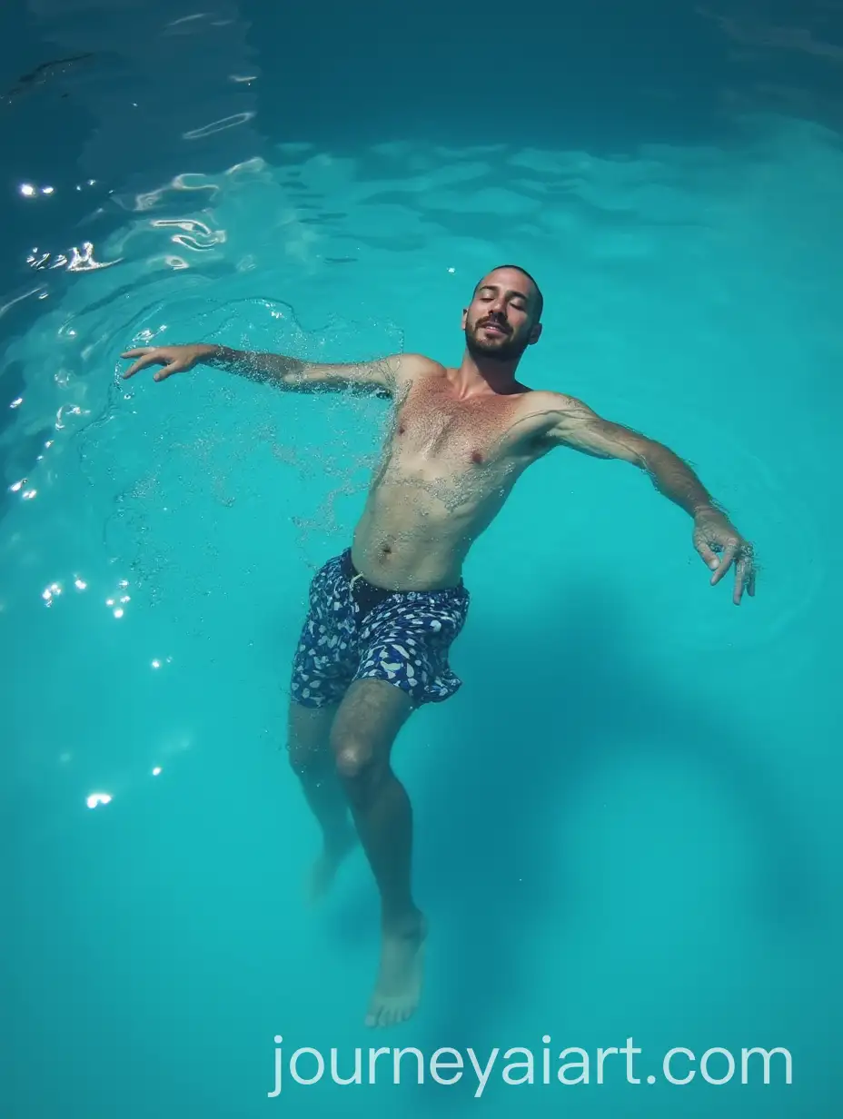 Swimmer-Sinking-in-Pool-Water-Urgency-and-Motion-Captured