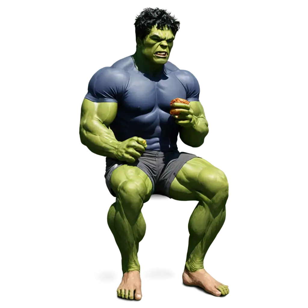 Hulk-Eating-Sausage-by-the-Beach-PNG-HighQuality-Image-for-Fun-and-Creative-Content