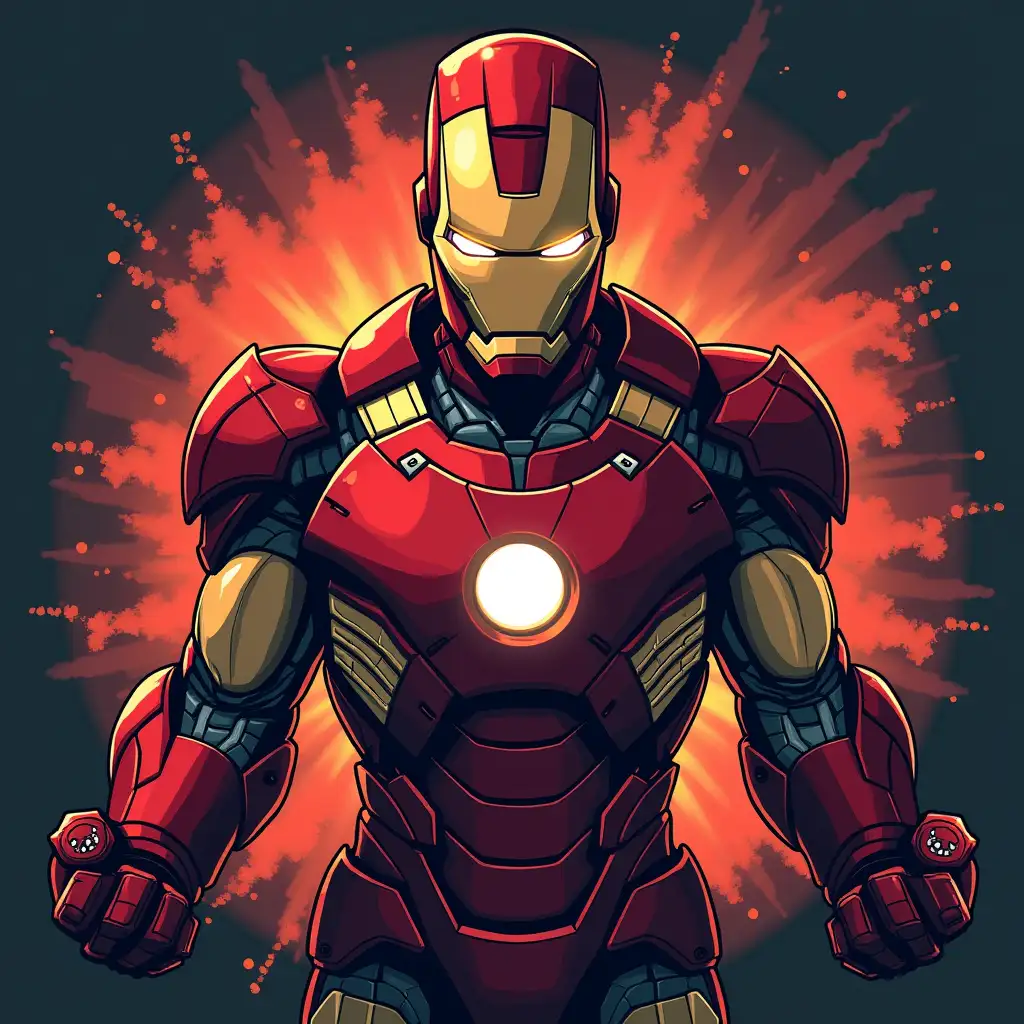 Dynamic-Iron-Man-Illustration-for-Tshirt-Design