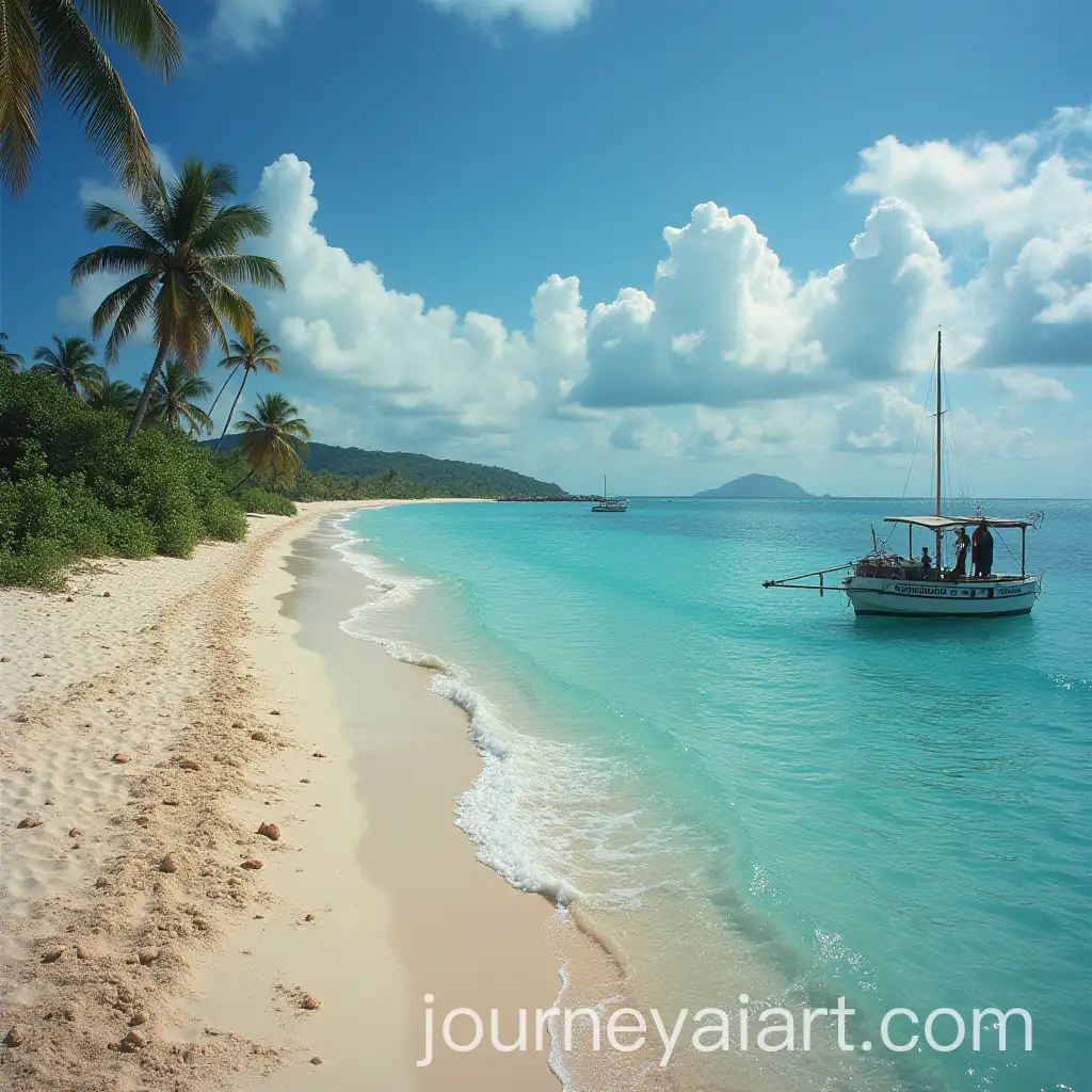Scenic-Zanzibar-Island-Beach-at-Sunset