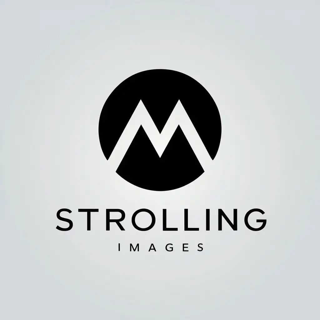 LOGO-Design-for-Strolling-Images-Minimalistic-Vector-Design-for-Photography-Industry