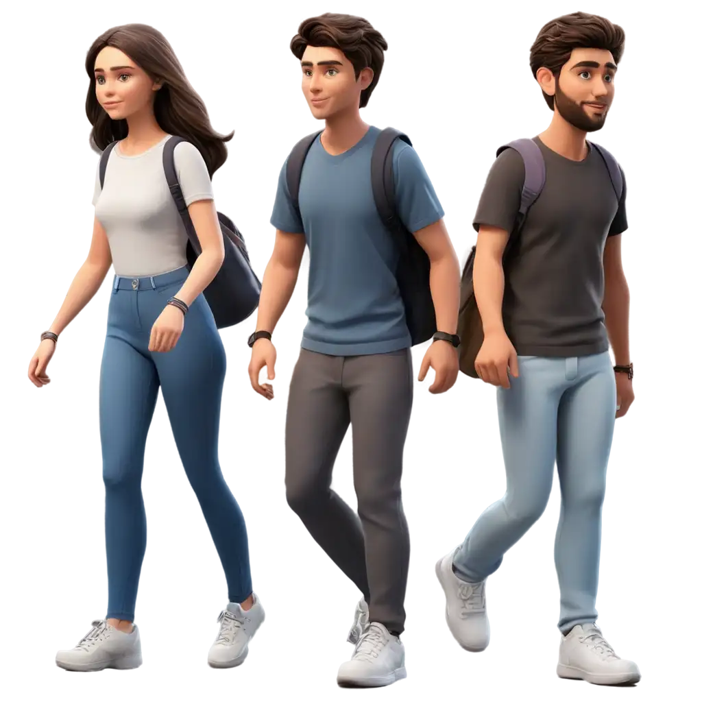 3D-Young-People-Walking-Side-by-Side-PNG-Image-HighQuality-Transparent-Format-for-Versatile-Use