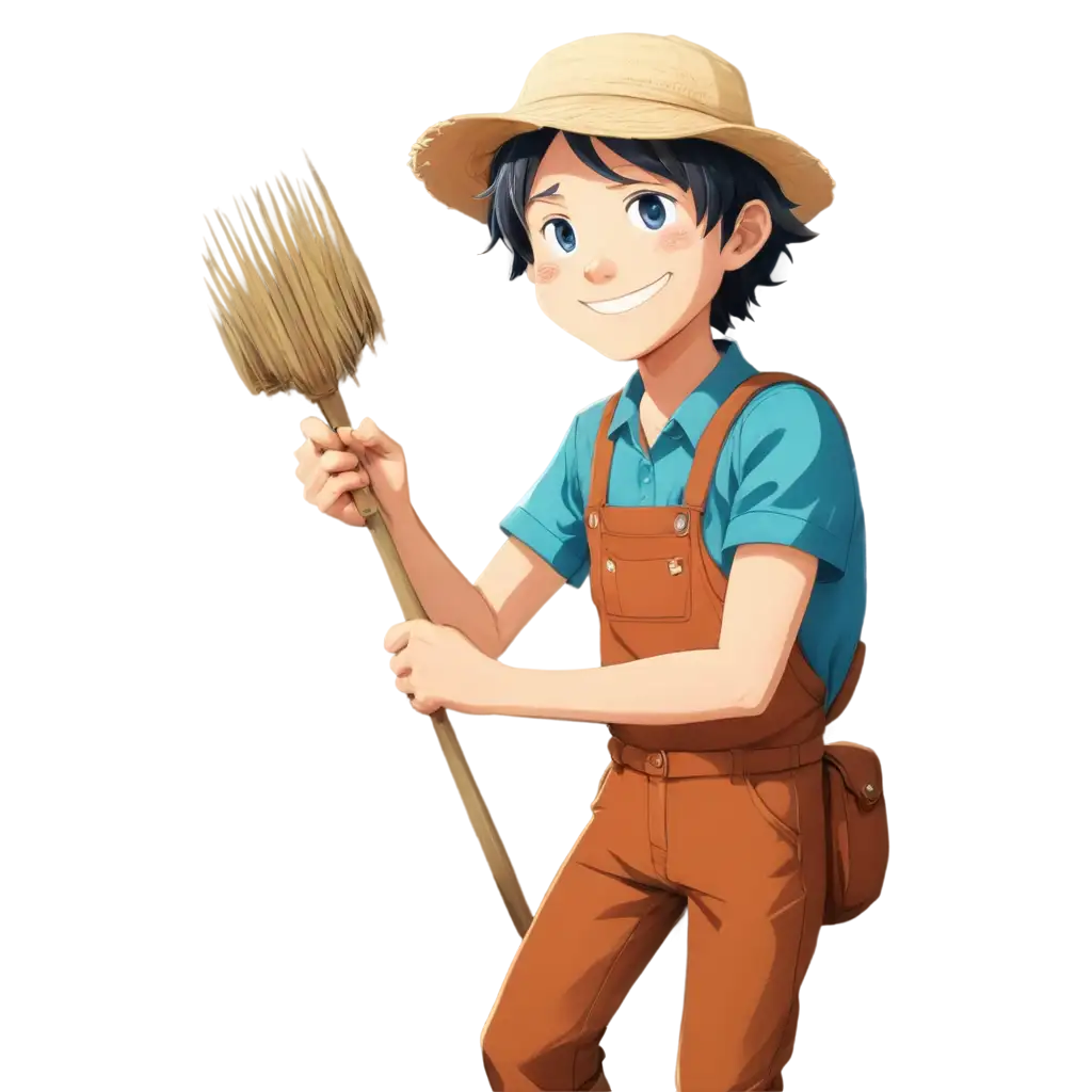 2D-AnimeInspired-PNG-Image-of-an-Indonesian-Farmer-HighQuality-Agricultural-Art-for-Diverse-Uses