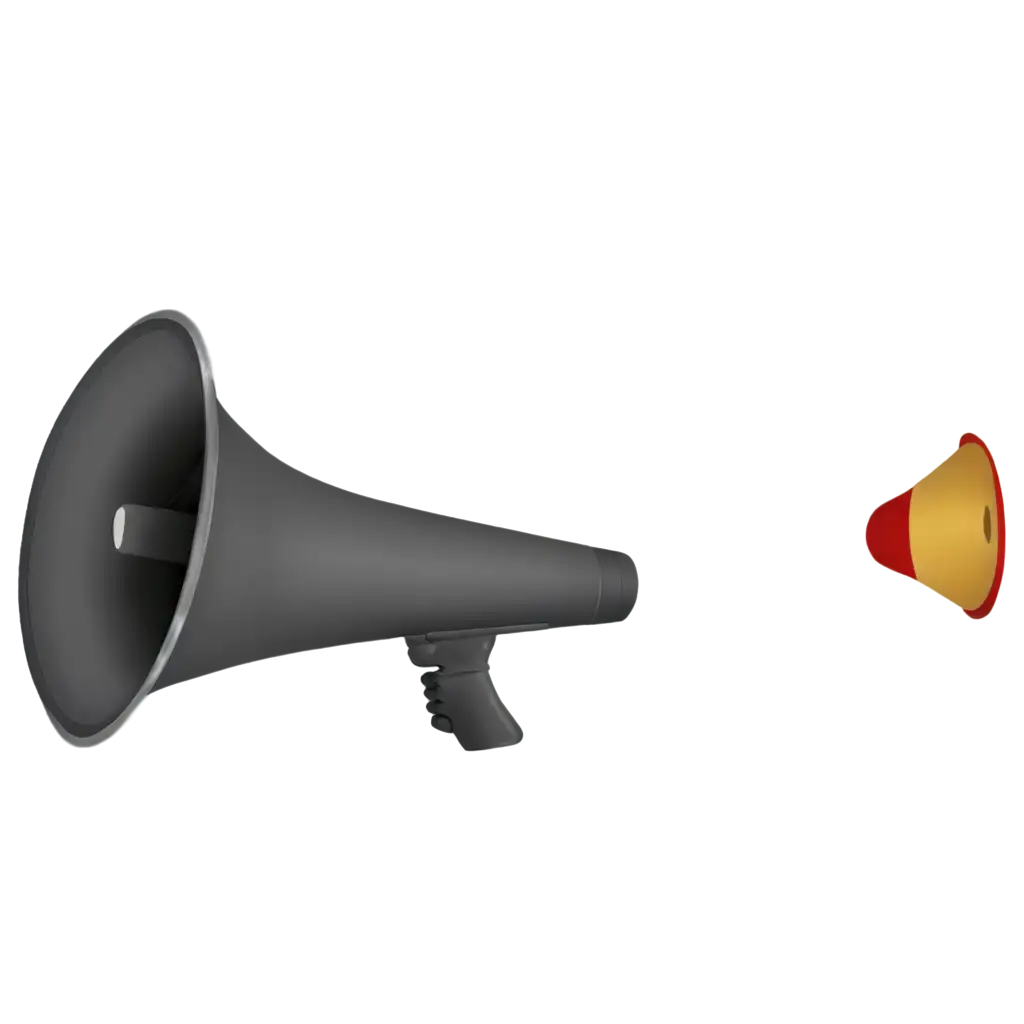 HighQuality-Megaphone-PNG-Image-for-Versatile-Digital-and-Print-Use