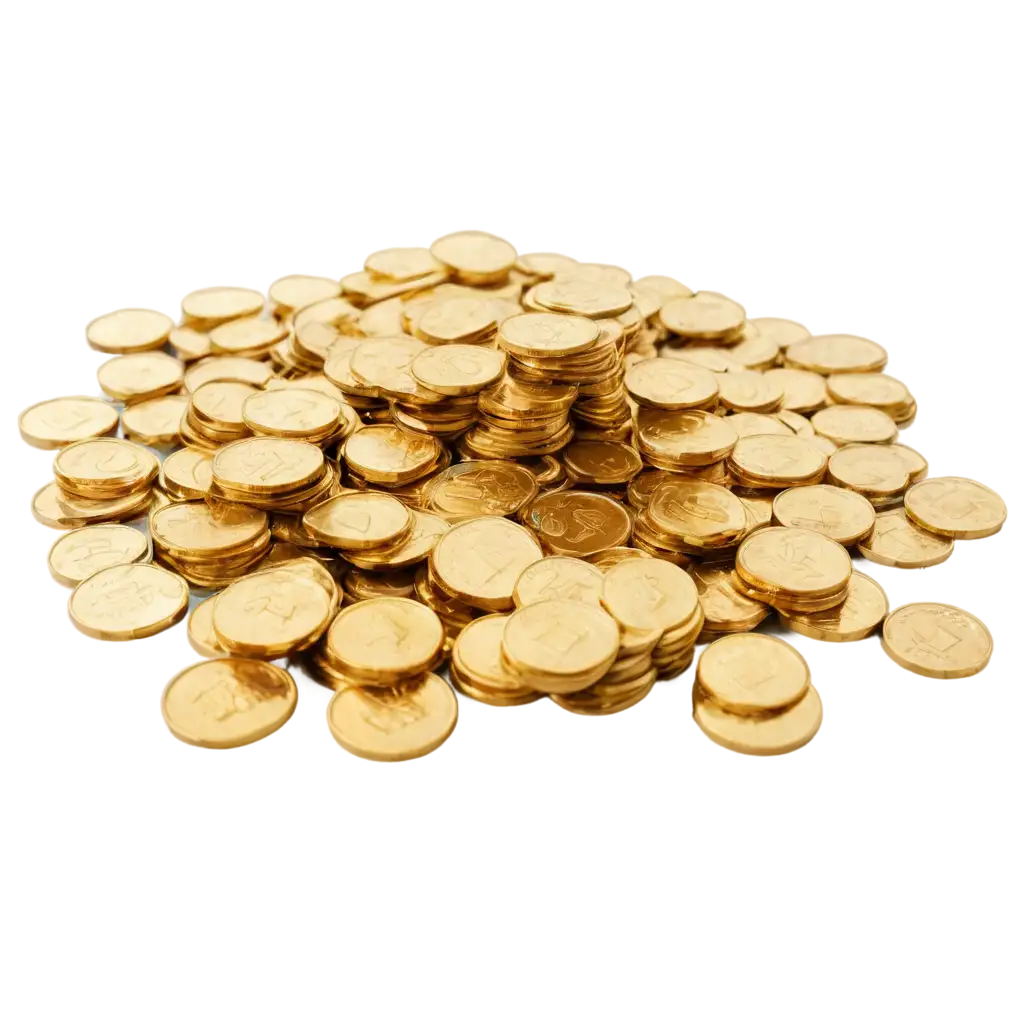 Heap-of-Gold-Coins-PNG-Image-HighQuality-Transparent-Image-for-Various-Uses