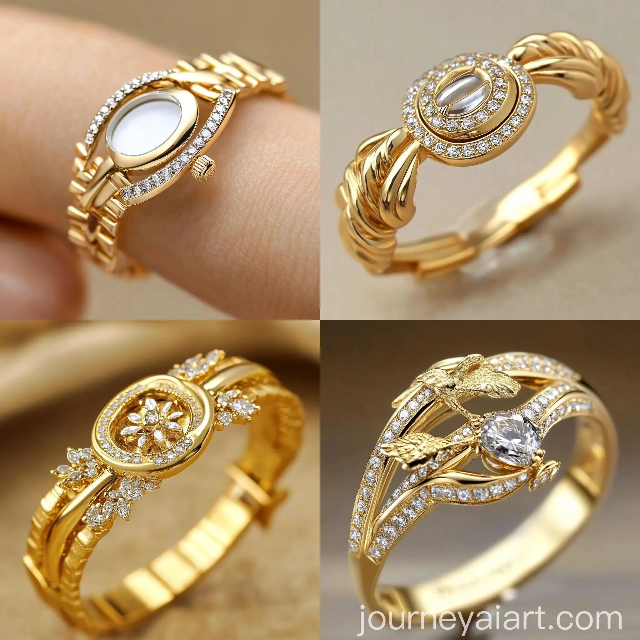 Elegant-Ladies-Gold-Watches