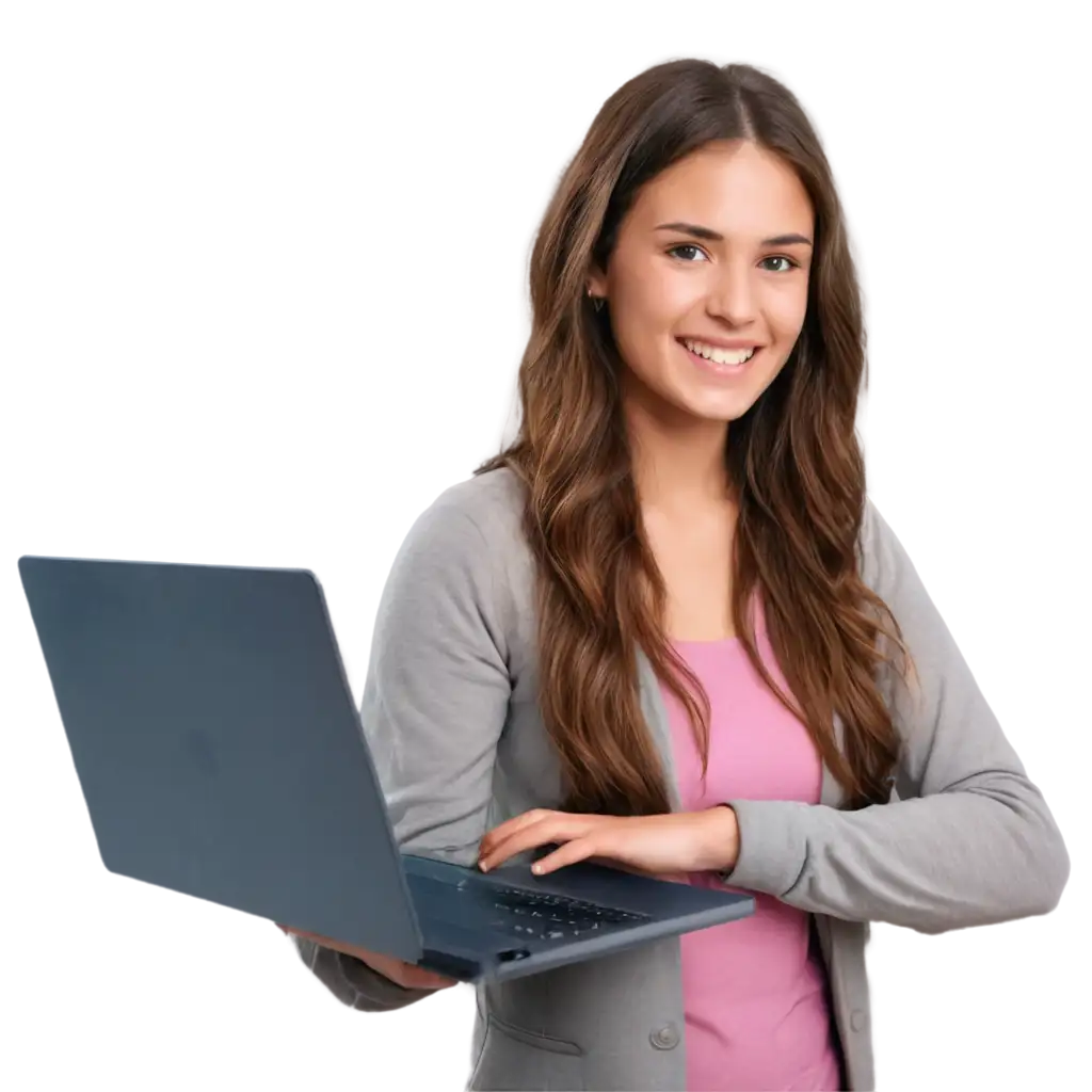 Realistic-PNG-Image-of-a-30YearOld-Student-Working-at-a-Computer