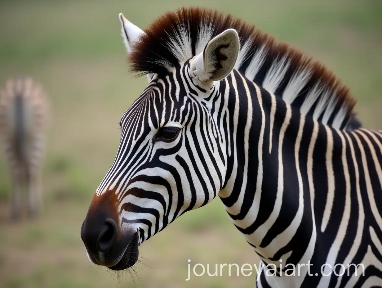 Zebra-Profile-with-Black-Stripes-Styled-as-Cables