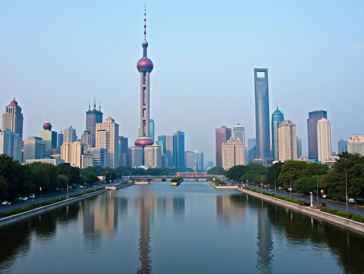 Tianjin Cityscape, China