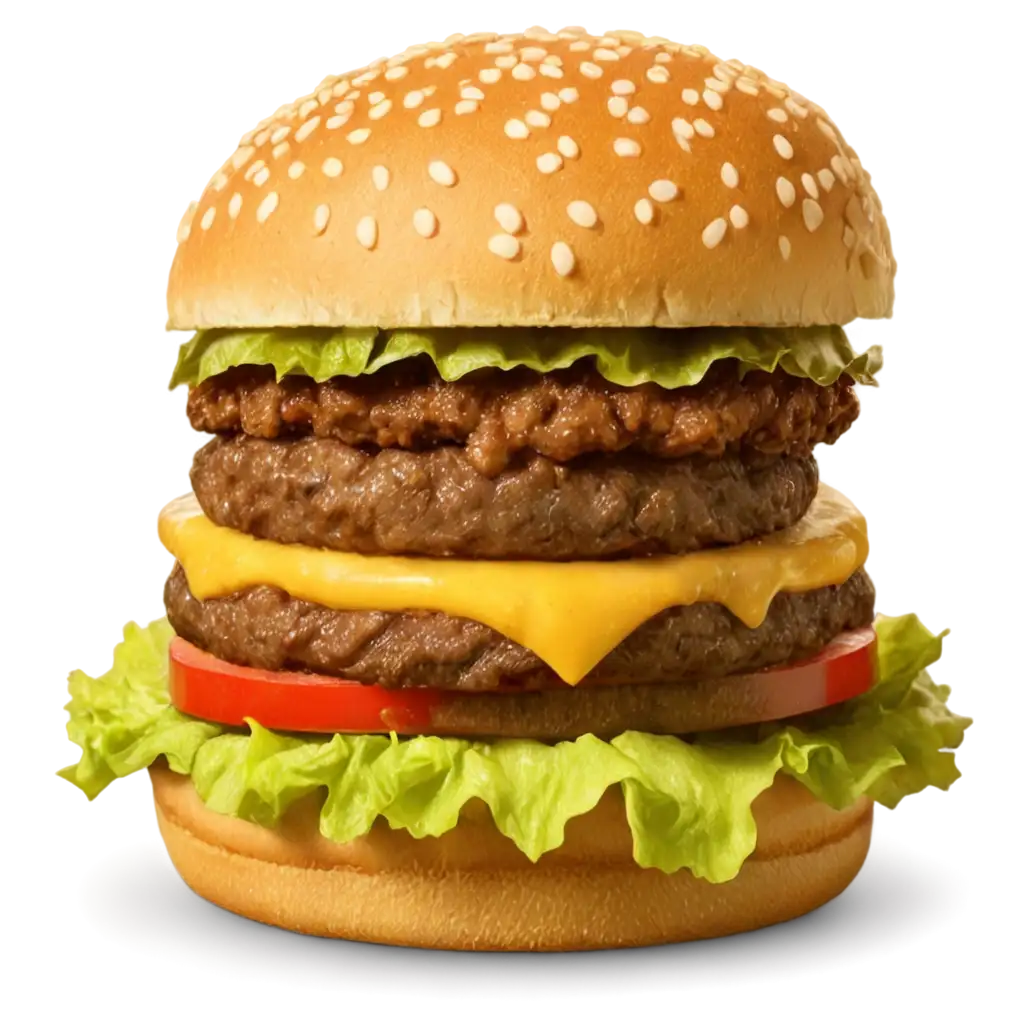 HighQuality-Big-Burger-PNG-with-Shadow-for-Digital-Projects