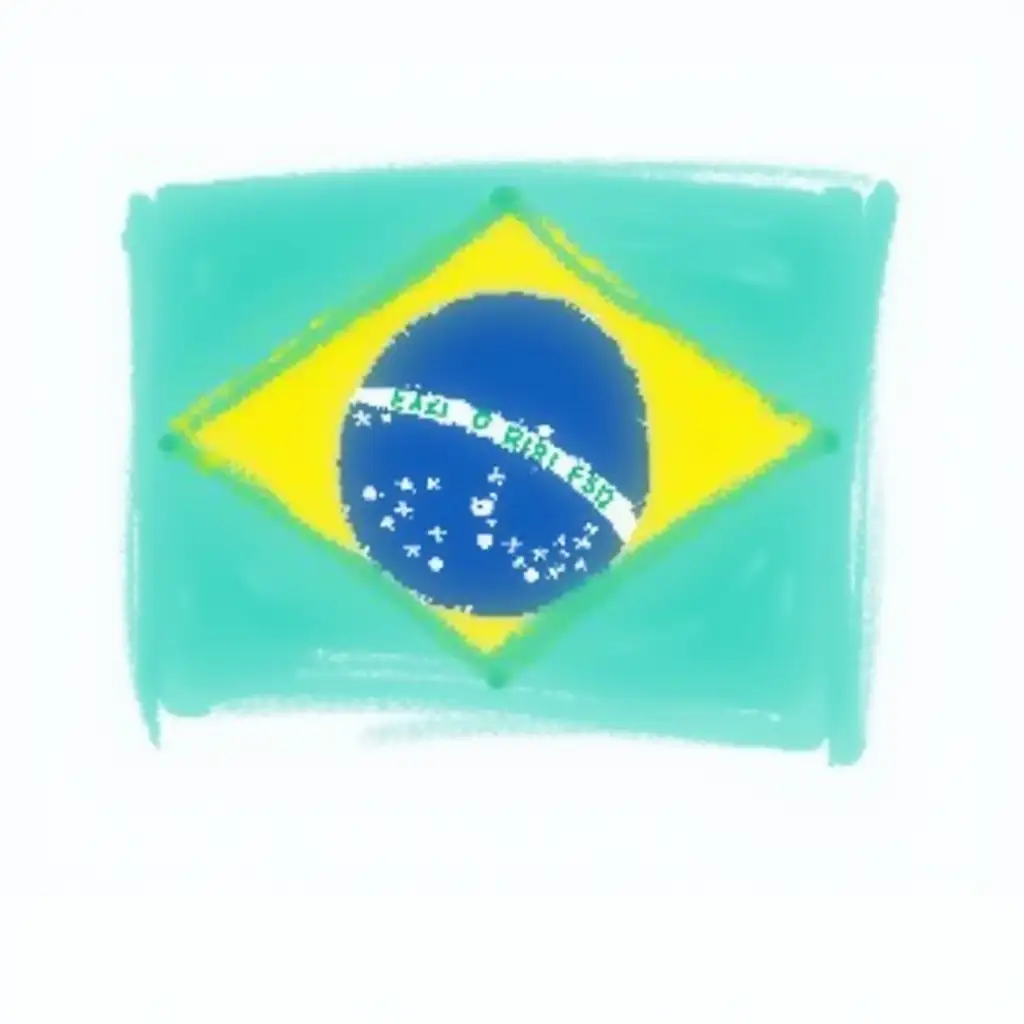 Simplified-Brazilian-Flag-Design-in-Light-Blue-and-White