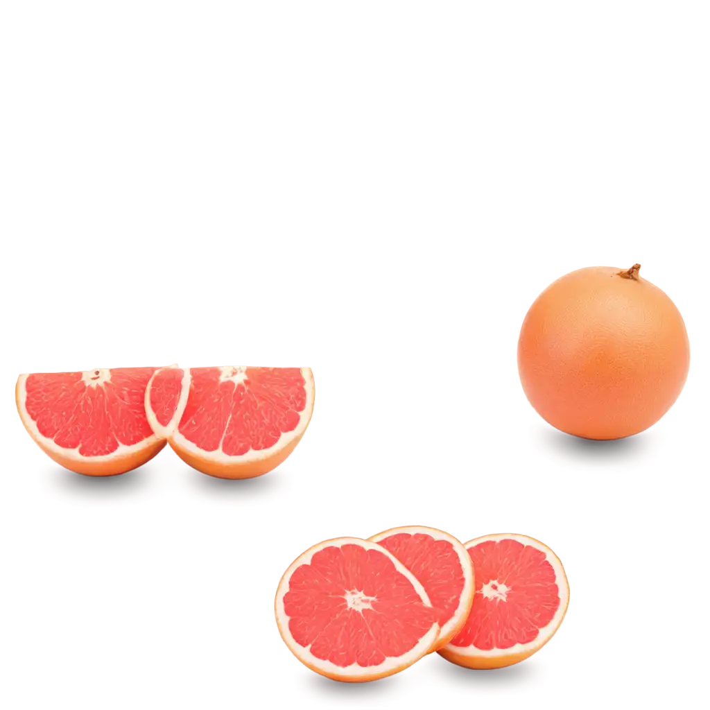 Vibrant-Long-Grapefruits-PNG-A-Fresh-Addition-to-Your-Design-Assets