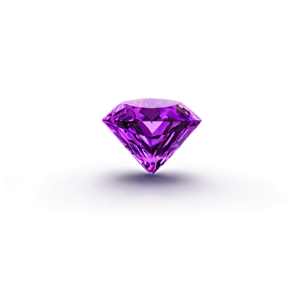 Purple-Diamond-Stone-PNG-Image-HighQuality-and-Transparent-Background-for-Creative-Use