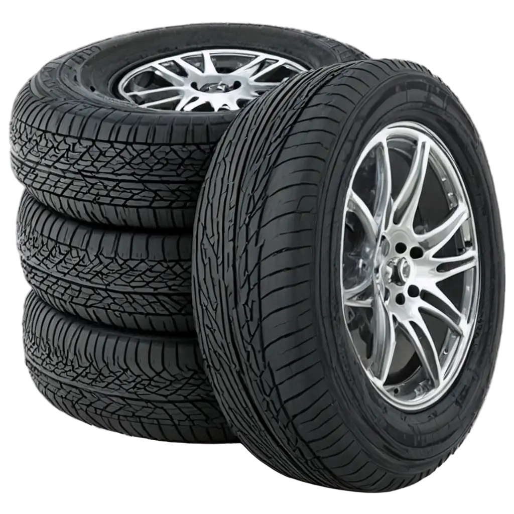 tire with disc for car