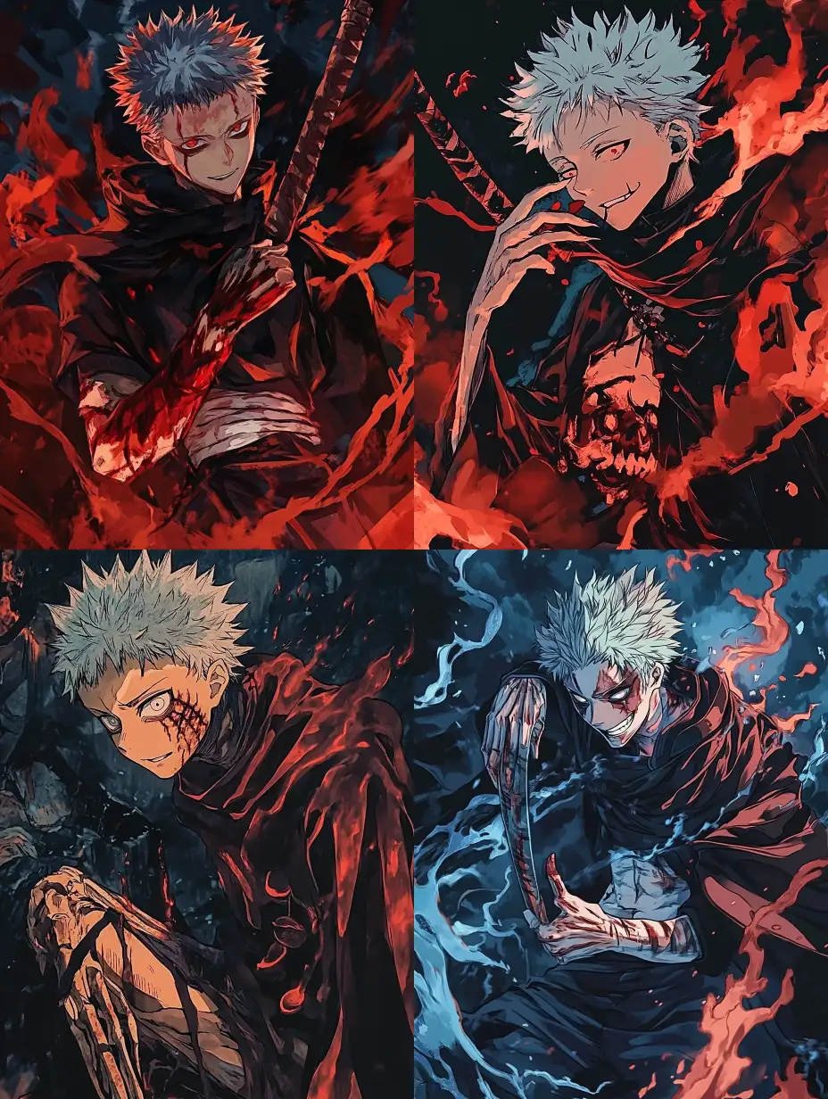 Sukuna-from-Jujutsu-Kaisen-in-1990s-Anime-Ghibli-Style