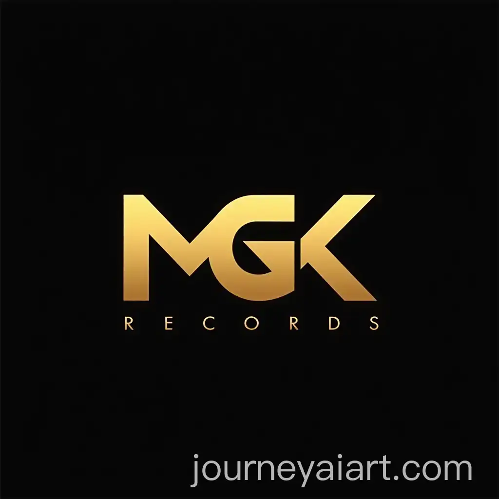 MGKRecords-Label-Logo-in-Gold-and-Black-Style