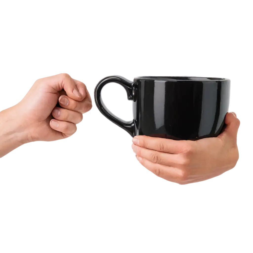 Hands-Carrying-Mug-PNG-Elevate-Your-Visuals-with-HighQuality-Imagery