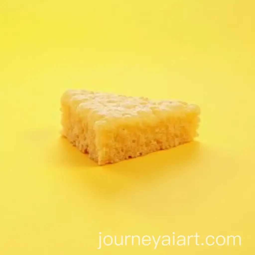 Delicious-Piece-of-Cake-on-Soft-Yellow-Background