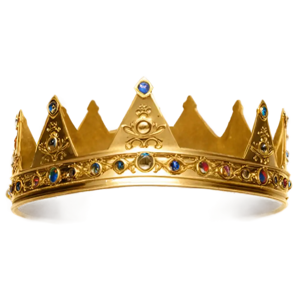 Regal-King-Crown-PNG-Image-Majestic-Symbol-of-Royalty-and-Power