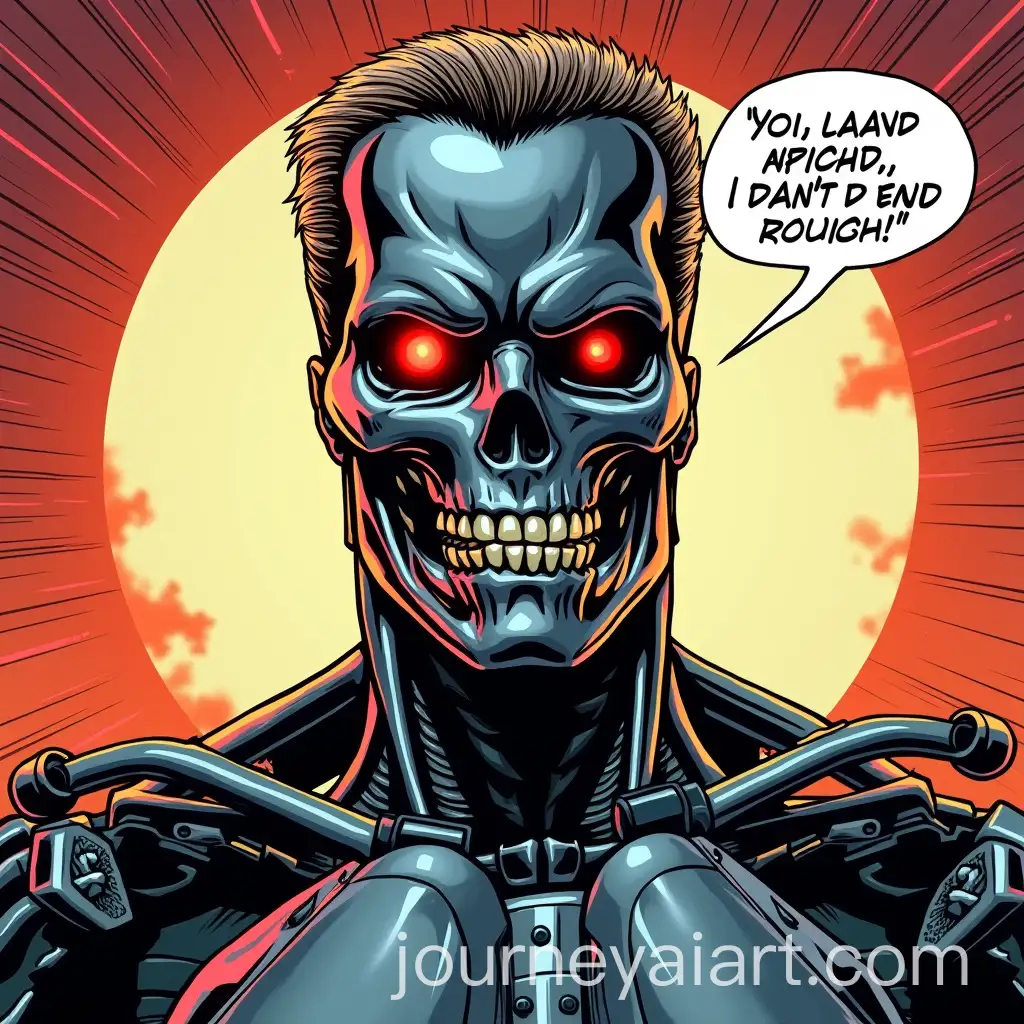 Comic-Book-Style-Terminator-with-Iconic-Quote