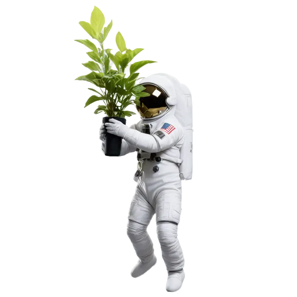 Astronaut-Rescuing-a-Small-Plant-in-Space-PNG-A-Stunning-HighQuality-Image-for-Your-Projects