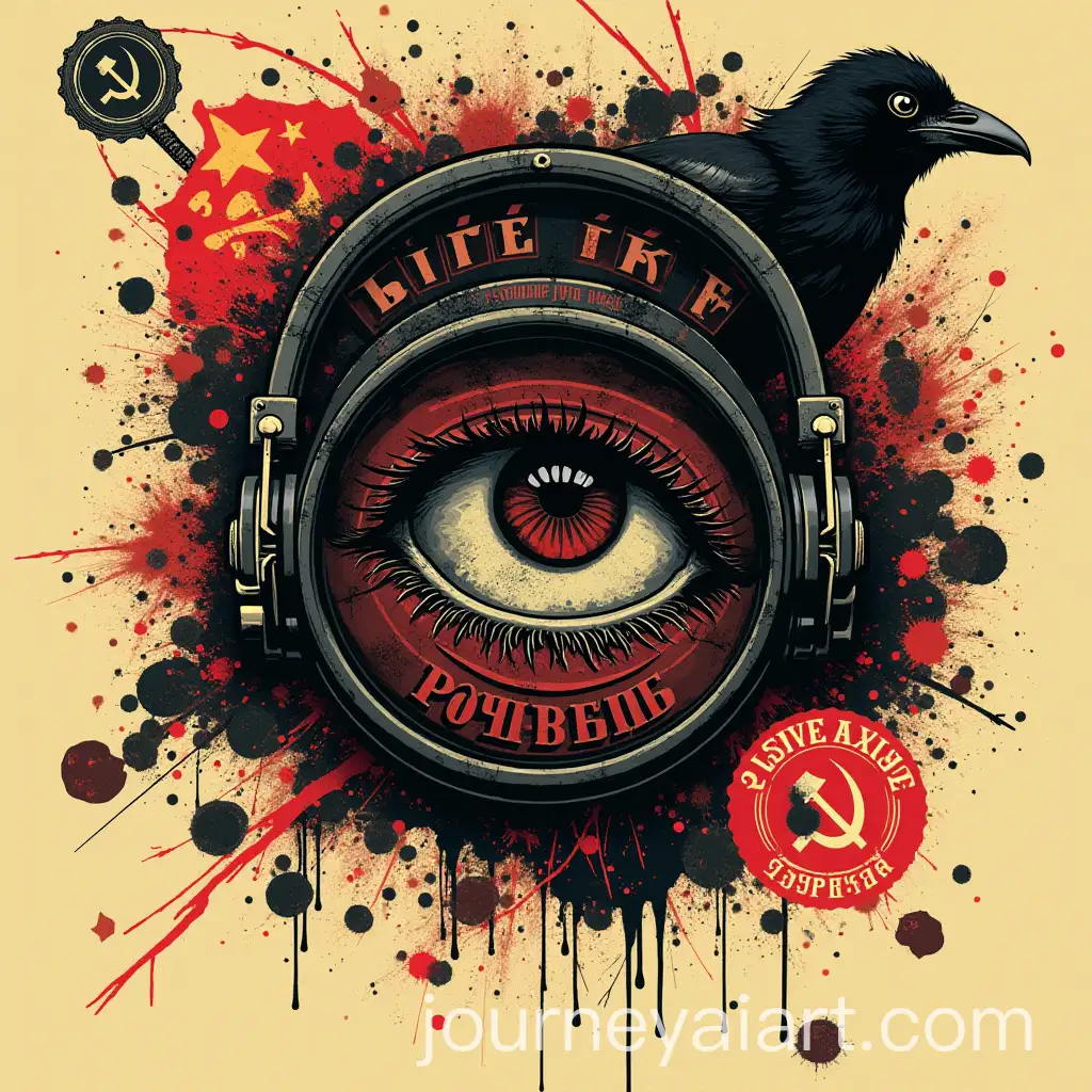 SurrealAI-Art-Prompt-Expansion-and-Gritty-Logo-Design-for-Music-Group-with-Dark-PostPunk-Aesthetic