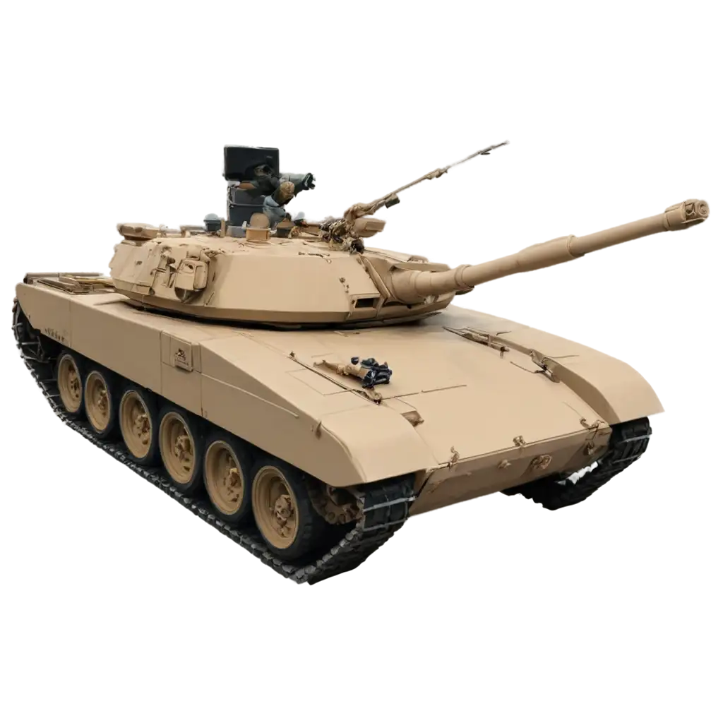 HighQuality-PNG-Image-of-the-M1A2-Abrams-War-Tank-for-Enhanced-Visual-Appeal