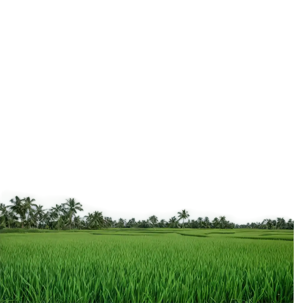 HighQuality-PNG-Image-of-a-Lush-Rice-Field-Perfect-for-Diverse-Applications